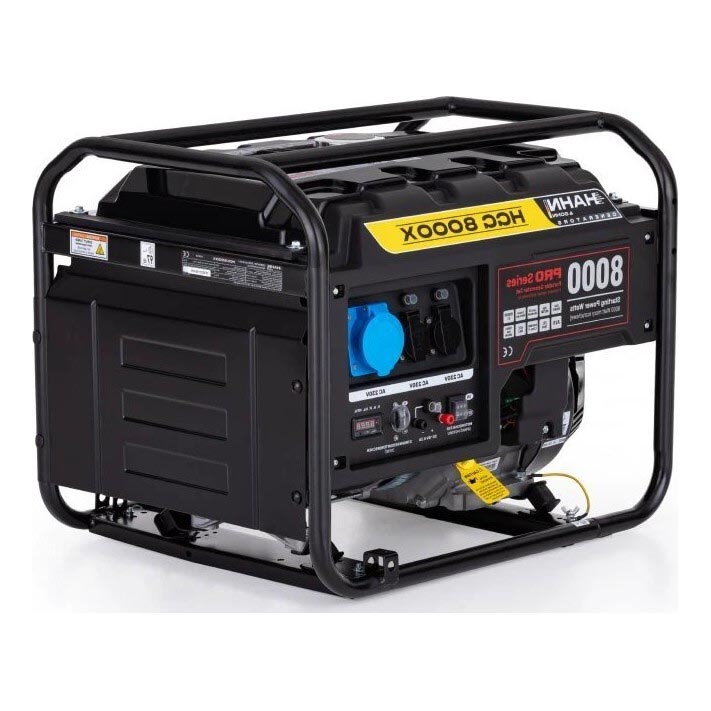 Hahn & Sohn 7410 - Benzin-Stromgenerator HGG 8000X 6500W