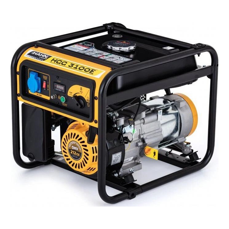 Hahn & Sohn 7569 - Benzin-Stromgenerator HGG 3100E AVR 3300W