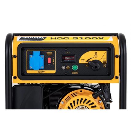 Hahn & Sohn 9176 - Benzin-Stromgenerator HGG 3100X AVR 3300W