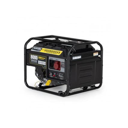 Hahn & Sohn 9177 - Benzin-Stromgenerator HGG 8000 X3 6500W