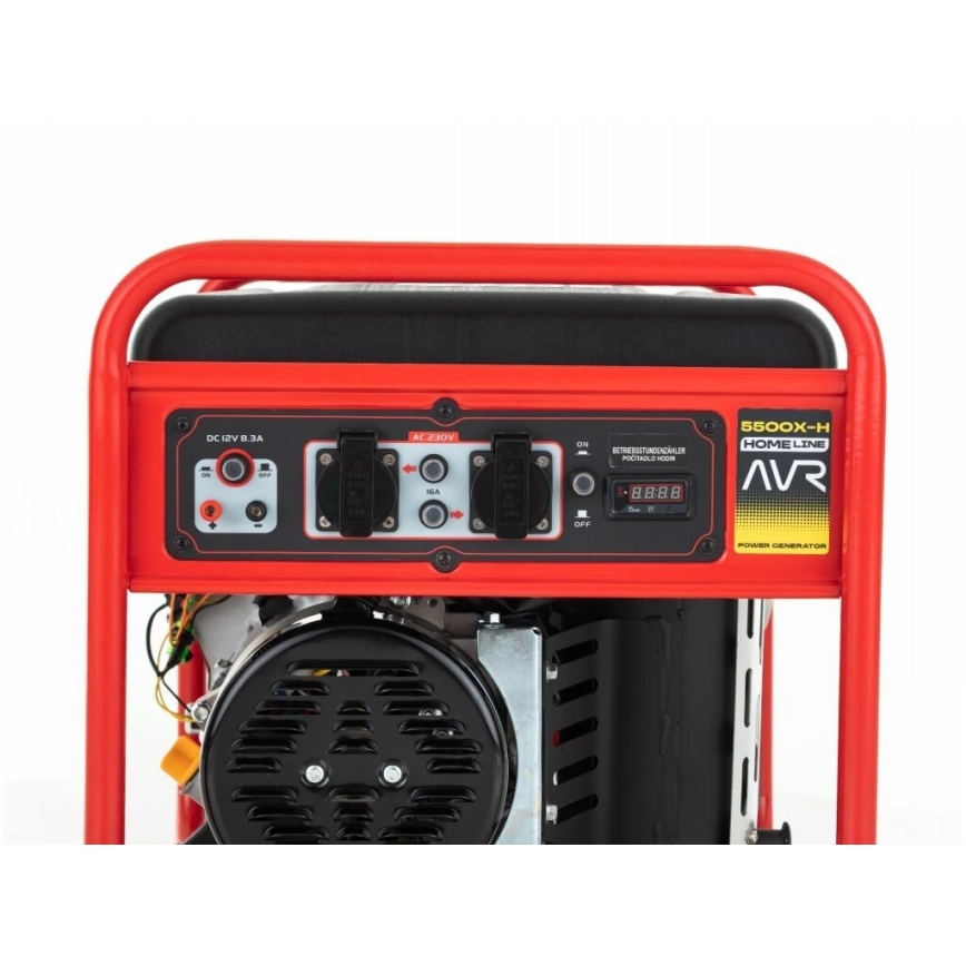 Hahn & Sohn 9178 - Benzin-Stromgenerator HGG 5500 X-H 5500W