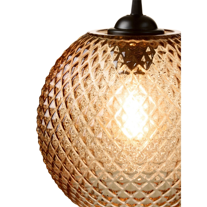 Halo Design 718368 - Hängeleuchte an Kabel NOBB 1xE27/40W/230V Ø 22 cm rauchbraun