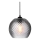 Halo Design 718443 - Pendelleuchte mit Kabelaufhängung NOBB 1xE27/40W/230V Ø 22 cm rauchgrau