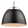 Halo Design 734887 - Pendelleuchte am Kabel OSLO 1xE27/40W/230V Ø 40 cm schwarz/eiche