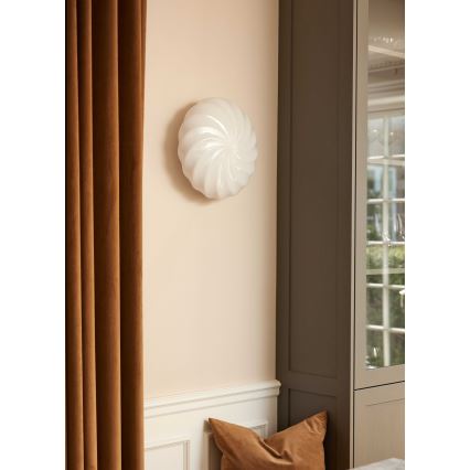 Halo Design 739547 - Wandleuchte TWIST 3xG9/28W/230V Ø 35 cm weiß/messing