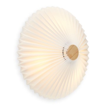 Halo Design 745081 - Wandleuchte PARIS 3xG9/28W/230V Ø 40 cm weiß/Messing/Eiche