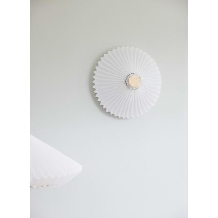 Halo Design 745081 - Wandleuchte PARIS 3xG9/28W/230V Ø 40 cm weiß/Messing/Eiche