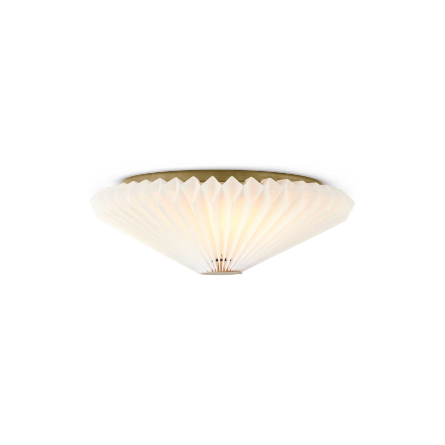Halo Design 745081 - Wandleuchte PARIS 3xG9/28W/230V Ø 40 cm weiß/Messing/Eiche
