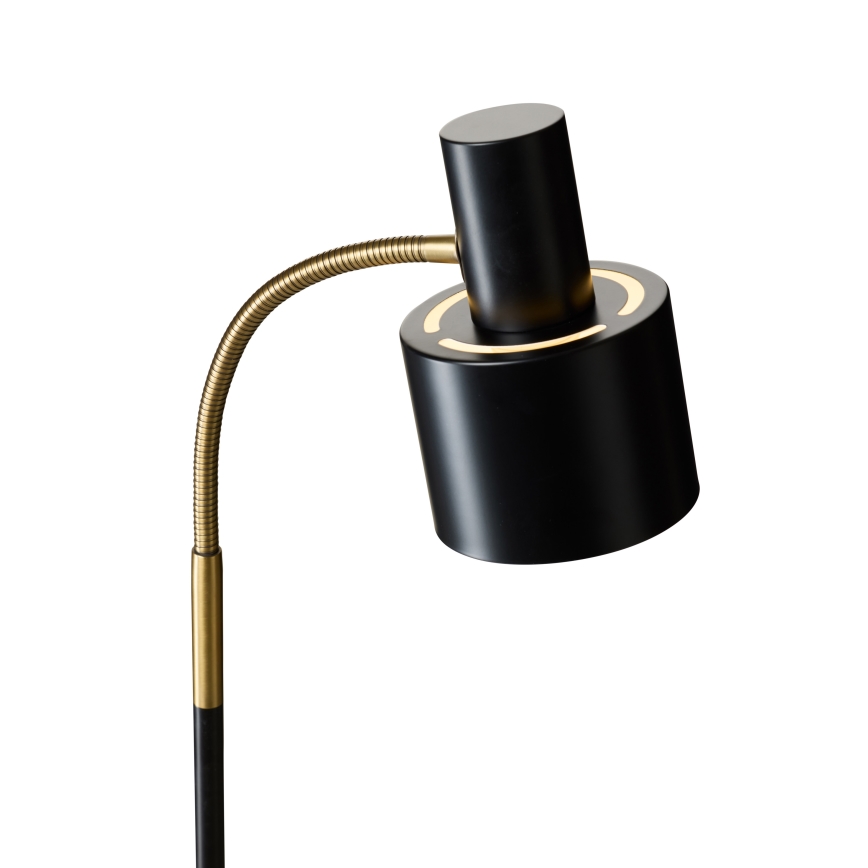 Halo Design 746866 - Stehleuchte VOGUE 1xE27/40W/230V schwarz/messing