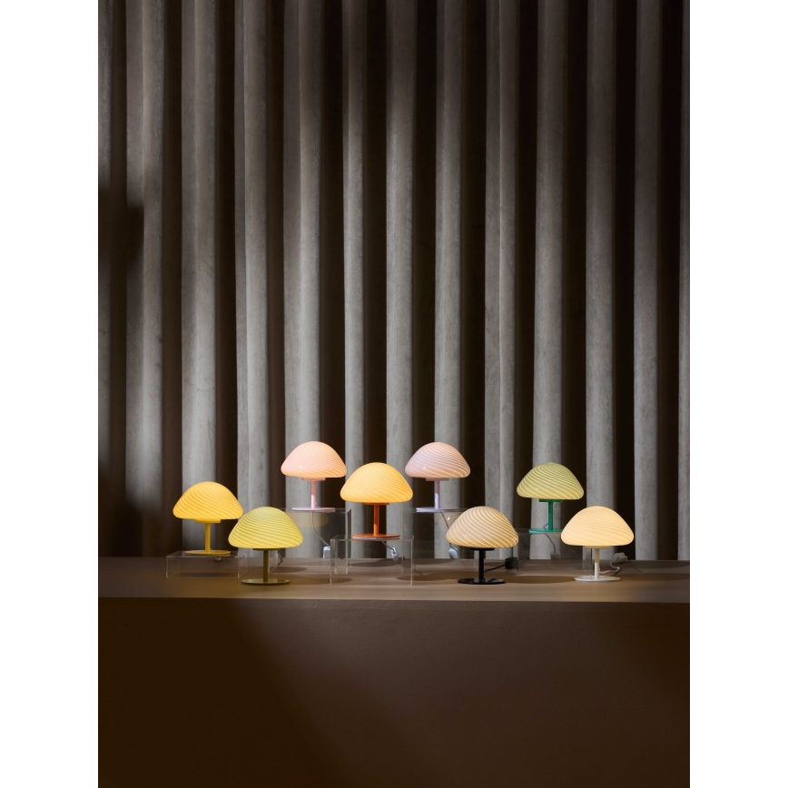 Halo Design 747047 - Tischlampe CANDY MINI MUSH 1xG9/25W/230V Ø 17 cm rosa
