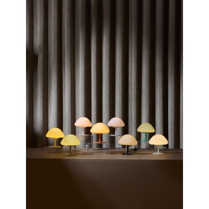 Halo Design 747085 - Tischlampe CANDY MINI MUSH 1xG9/25W/230V Ø 17 cm, grün