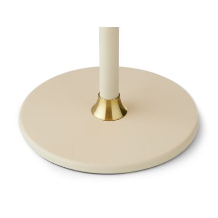 Halo Design 747597 - LED-dimmbare, wiederaufladbare Tischlampe MOON LIGHT LED/2,7W/2600 mAh cremefarben