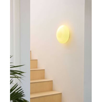 Halo Design 748693 - Deckenleuchte CANDY 1xE27/40W/230V Ø 30 cm beige/messing