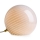 Halo Design 748792 - Tischleuchte CANDY 1xE14/25W/230V Ø 20 cm grau