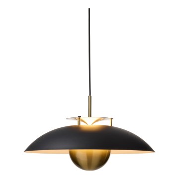 Halo Design 749102 - Dimmbare LED-Hängeleuchte STEPP LED/24W/230V Ø 46 cm schwarz/messing