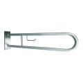 Halter mit Halterung 10,3x25,3 cm Edelstahl/silber