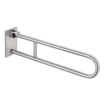 Halterung 12x22,5 cm Edelstahl/silber