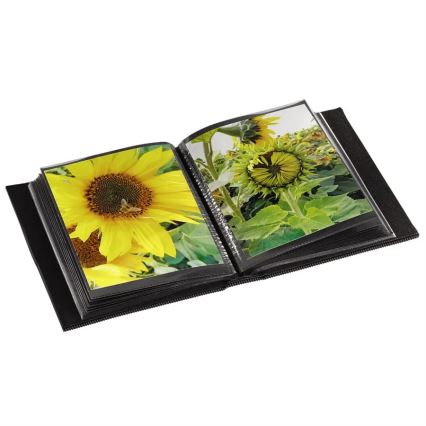 Hama – Fotoalbum 13,5x17 cm 100 Seiten schwarz