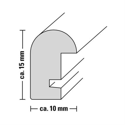Hama – Fotorahmen 10x15 cm weiß