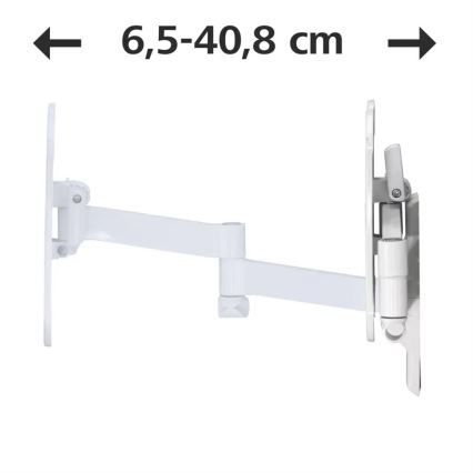 Hama - Wandhalterung für TV mit Verbindungsstück 19-48" weiß