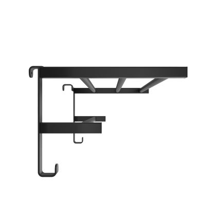 Handtuchhalter für Badheizkörper HF SHEFFIELD 52x28,4 cm schwarz