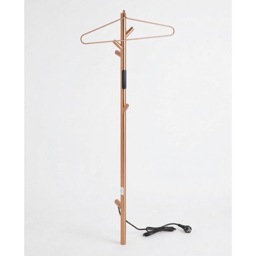 Handtuchhalter für elektrischen Handtuchwärmer 45 × 12,2 cm, kupferfarben