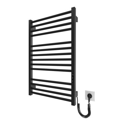 Handtuchheizkörper für das Badezimmer HF DERBY 170W/230V 77x53 cm schwarz IP44