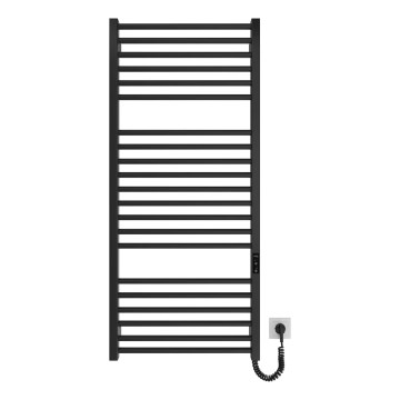 Handtuchheizkörper HF DERBY 255 W / 230 V, 117 x 53 cm, schwarz