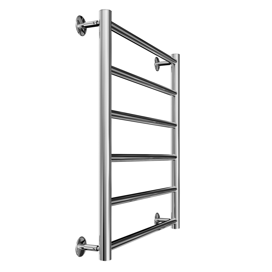Handtuchheizkörper INOX FLAT 122W/230V 57x43 cm Edelstahl/Hochglanz-Chrom