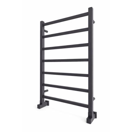 Handtuchheizkörper INOX TOKIO 161W/230V 77x53 cm Edelstahl/Anthrazit