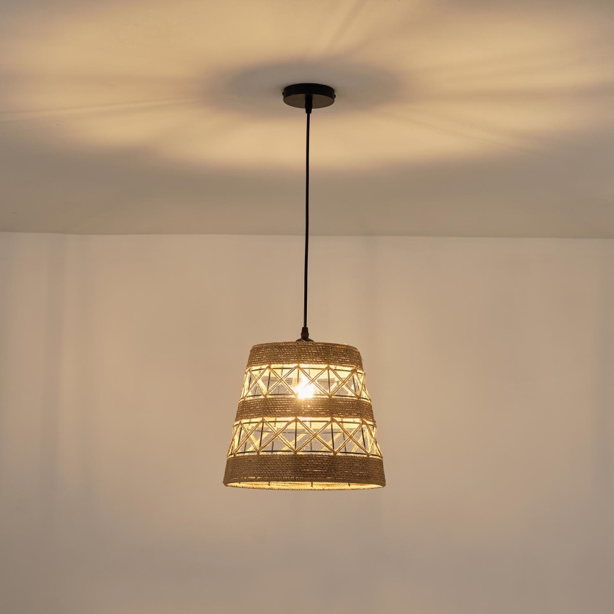 Hängeleuchte 1xE27/15W/230V beige