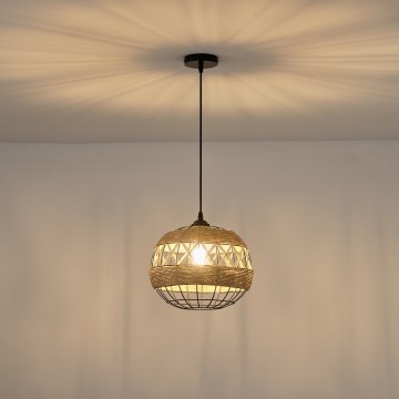 Hängeleuchte 1xE27/15W/230V beige