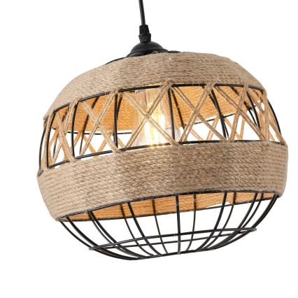 Hängeleuchte 1xE27/15W/230V beige