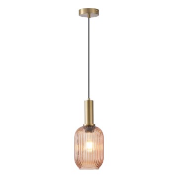Hängeleuchte 1xE27/15W/230V braun pr. 13 cm