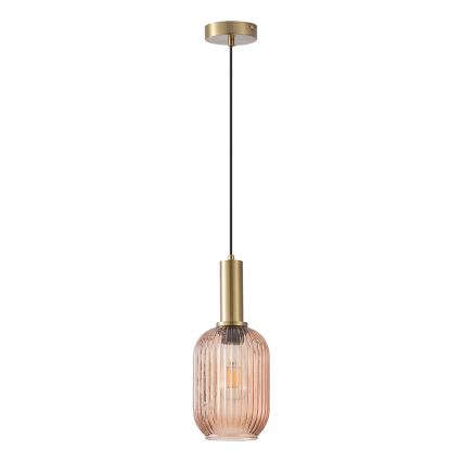 Hängeleuchte 1xE27/15W/230V braun pr. 13 cm