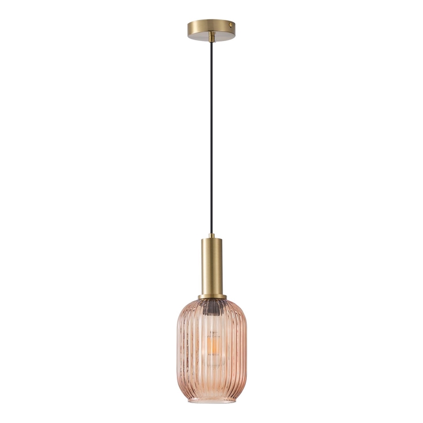 Hängeleuchte 1xE27/15W/230V braun pr. 13 cm