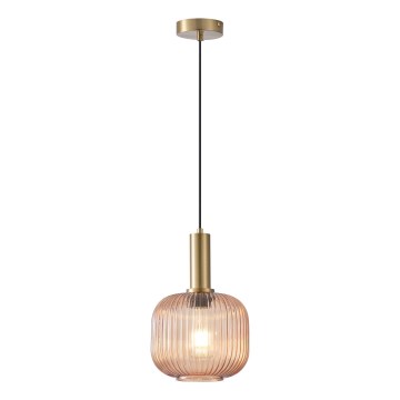 Hängeleuchte 1xE27/15W/230V braun pr. 20 cm