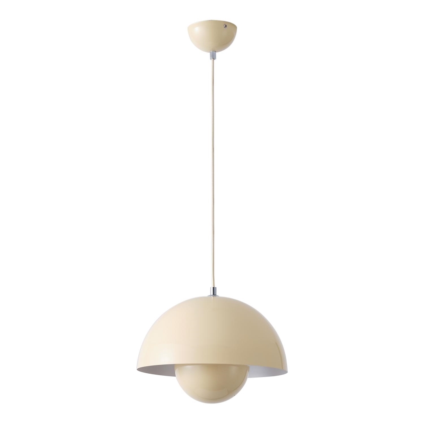 Hängeleuchte 1xE27/15W/230V cremefarben