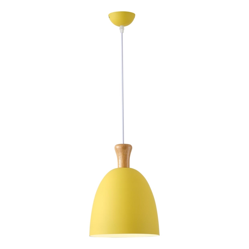 Hängeleuchte 1xE27/15W/230V gelb pr. 23 cm