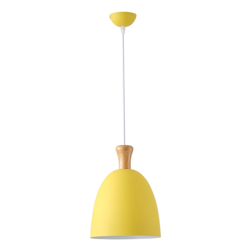 Hängeleuchte 1xE27/15W/230V gelb pr. 23 cm