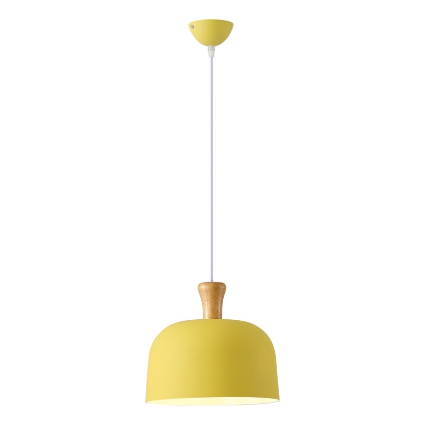 Hängeleuchte 1xE27/15W/230V gelb pr. 27 cm