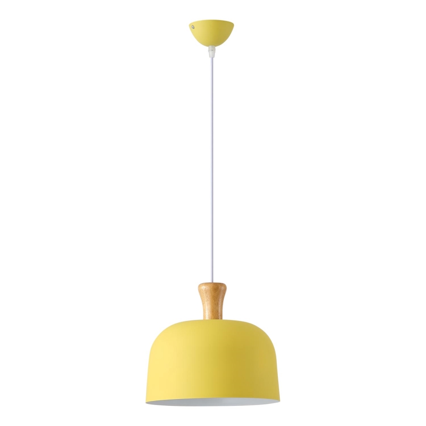 Hängeleuchte 1xE27/15W/230V gelb pr. 27 cm