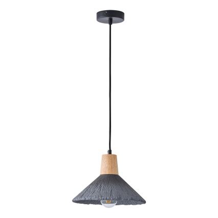 Hängeleuchte 1xE27/15W/230V grau