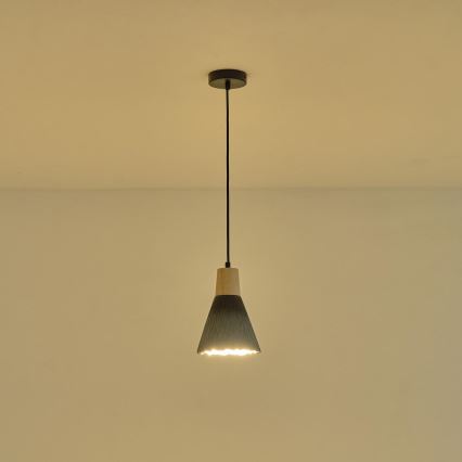 Hängeleuchte 1xE27/15W/230V grau