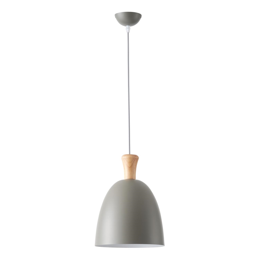 Hängeleuchte 1xE27/15W/230V grau pr. 23 cm