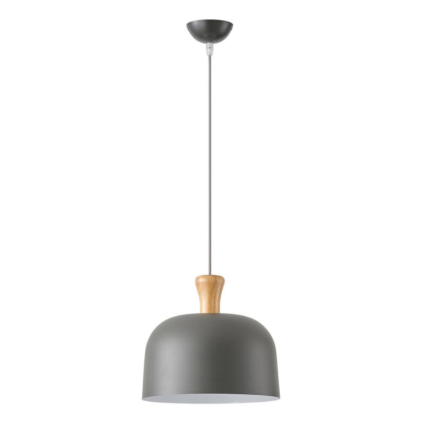Hängeleuchte 1xE27/15W/230V grau pr. 27 cm