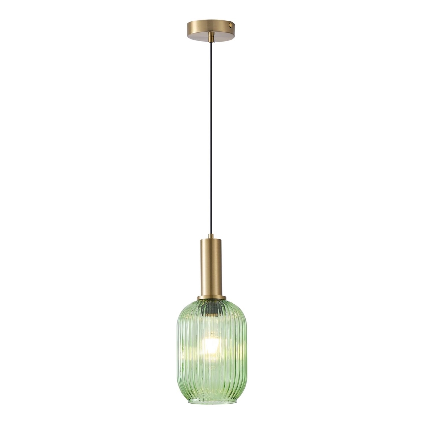 Hängeleuchte 1xE27/15W/230V grün 13 cm