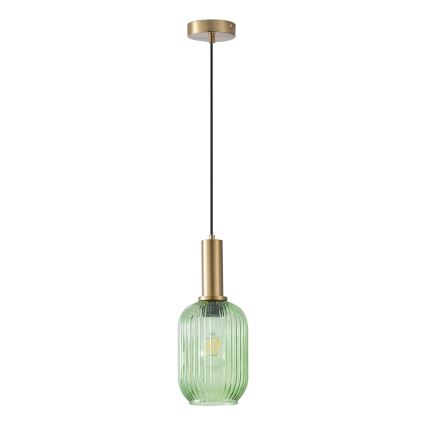 Hängeleuchte 1xE27/15W/230V grün 13 cm