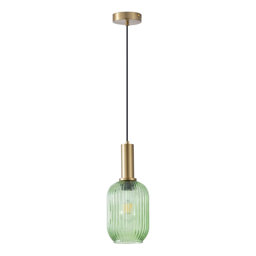 Hängeleuchte 1xE27/15W/230V grün 13 cm