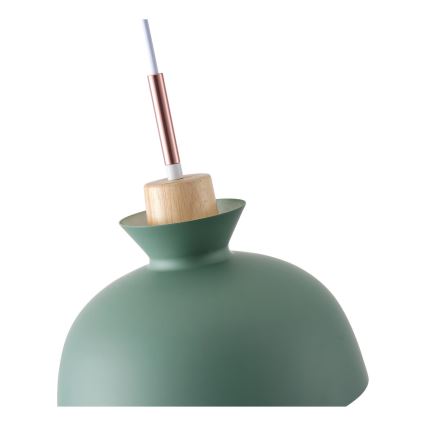 Hängeleuchte 1xE27/15W/230V grün pr. 28 cm